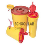Container, sharps, leak-proof plastic,4L